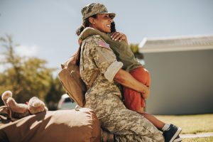military benefits in family law